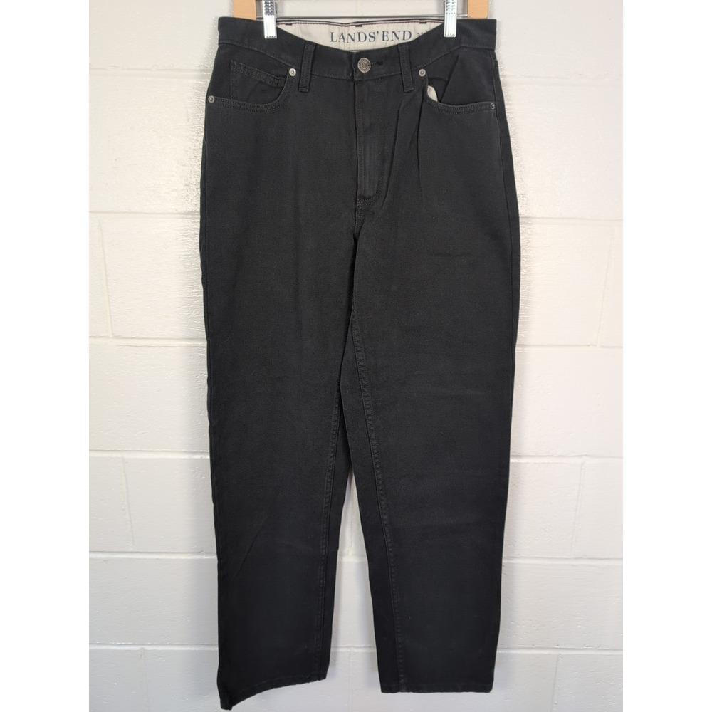 Lands End Men's Pants New Size 32x32 Black